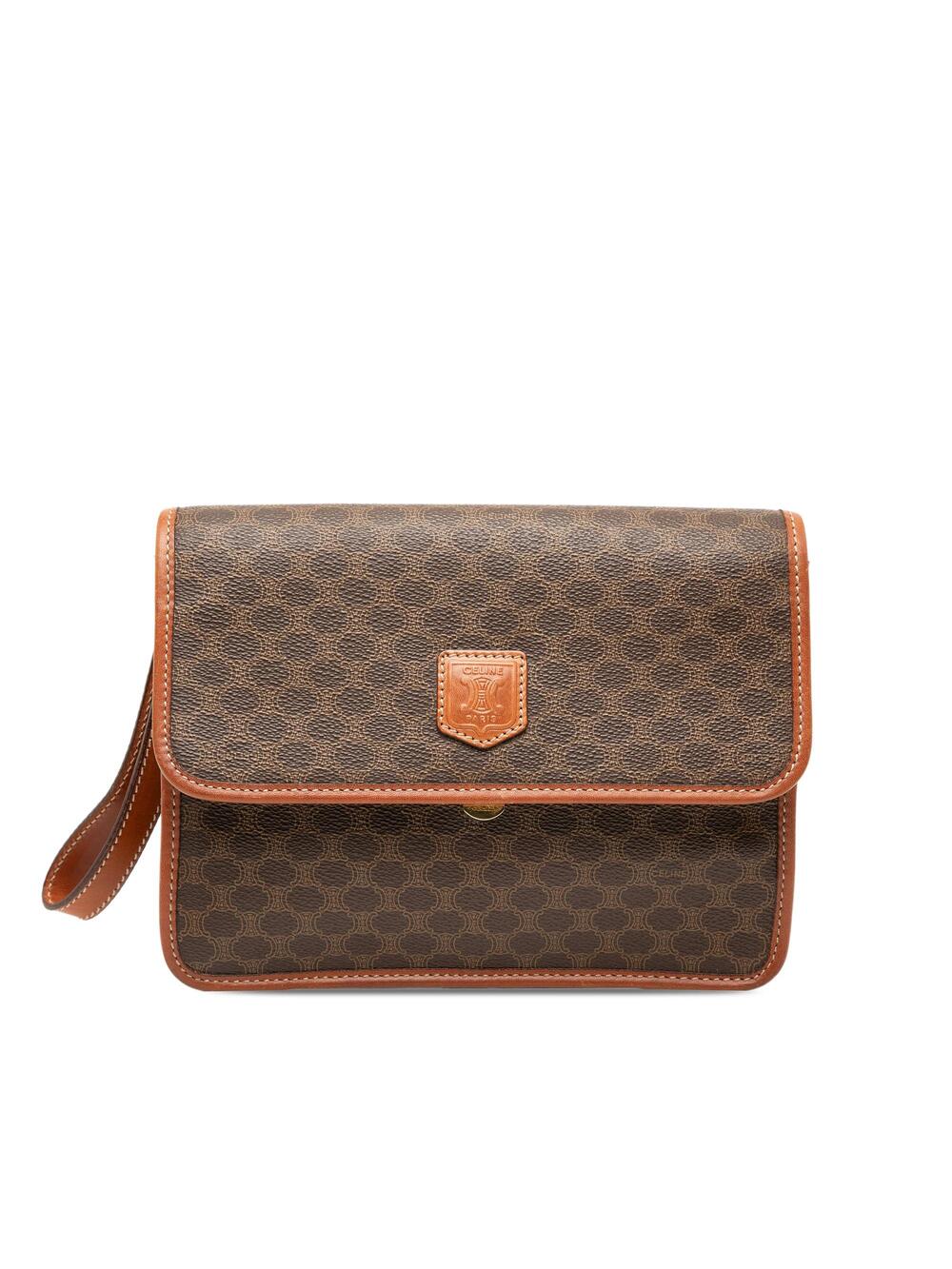 Celine Vintage Saddle Flap Shoulder Bag #275285C59B